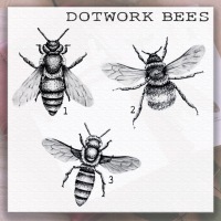 Dotwork_Bees