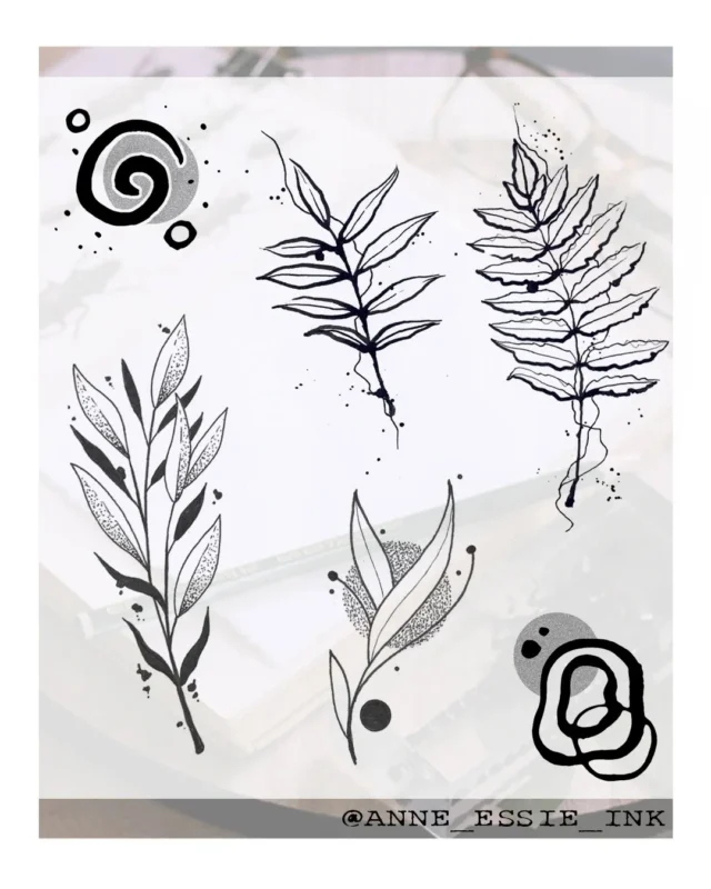 Op zoek naar inspiratie voor jouw volgende tattoo? Ontdek in deze slides verschillende, handgemaakte flash ontwerpen. Abstract, dotwork, botanisch: geschikt voor verschillende plaatsingen of formaten. 

Meer zien? Check de highlights met meer dan 200 unieke designs. DM voor info of om te boeken voor juni! 

#tattooidea #tattooflashidea #handmade #abstracttattoo #dotworktattoo #linocutprint #linocuttattoo #botanicaltattoo #naturetattoo